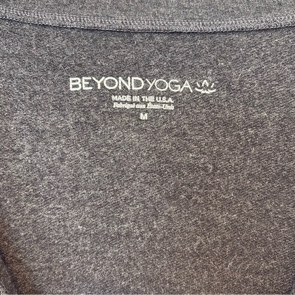 Beyond Yoga Cozy Fleece Poncho in Charcoal Heather Grey , sz medium - Picture 7 of 8